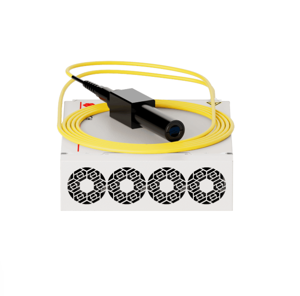 100W Mopa Pulsed Fiber Laser Source Adjustable Pulse Width for Metal Color / Black Marking