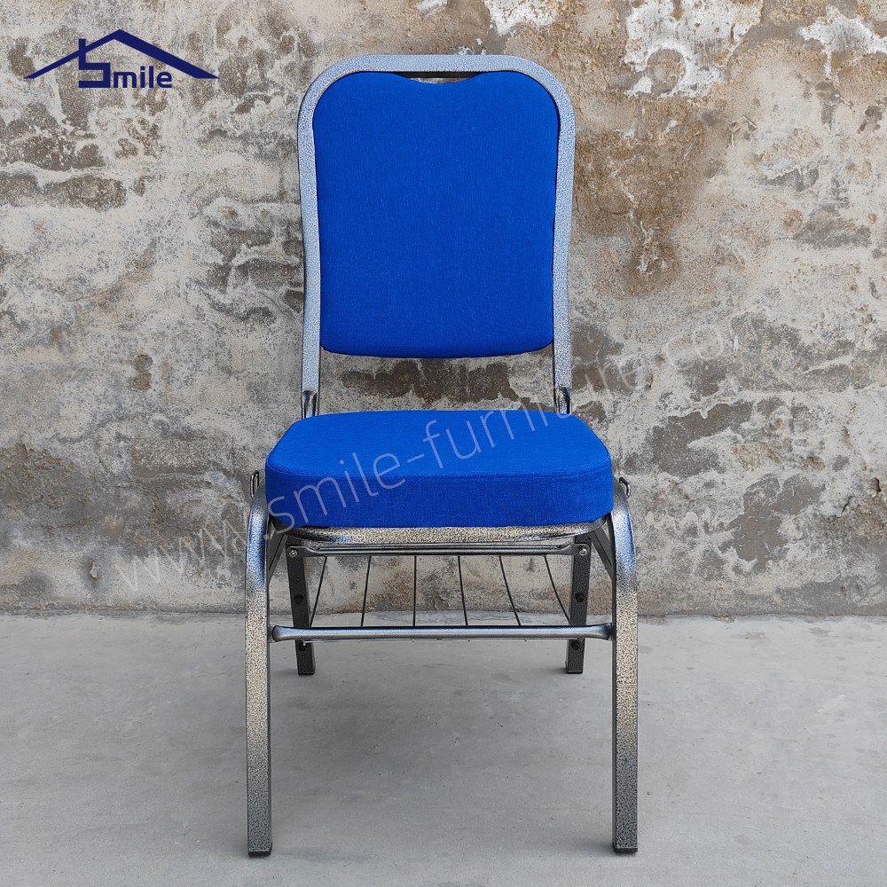 Popular Wholesale Cheap Hotel Party Stackable Fabric Church Chair for Theater Sale