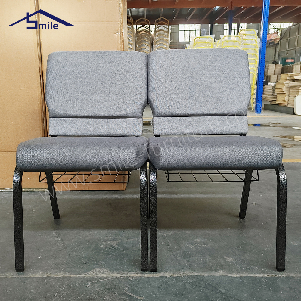 Popular Wholesale Cheap Hotel Party Stackable Fabric Church Chair for Theater Sale