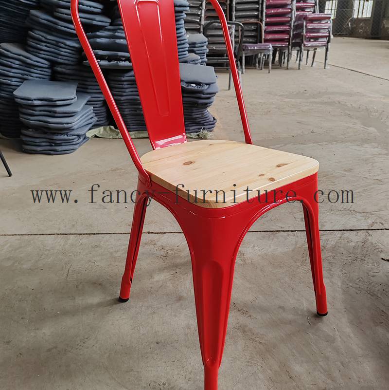 Wholesale Cheap Antique Industrial Vintage Restaurant Bistro Iron Dining Chair Sillas Tolix Metal