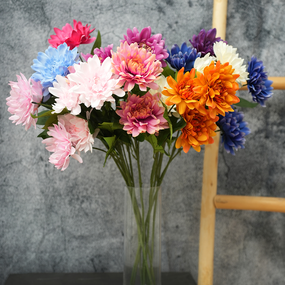 Transworld Artificial Peony Flower Chinese Peony Decorative Floral Spray For Home Decor