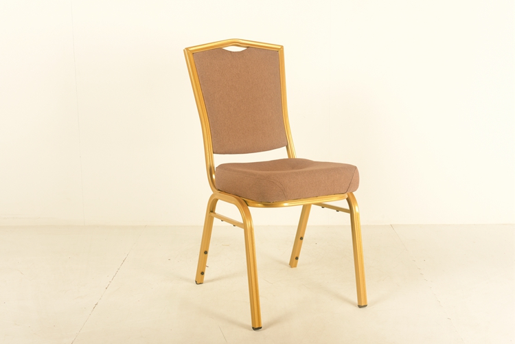 High Quality Wedding Chair With Gold Metal Frame Multifunction Elegant Hotel Chairs for Events