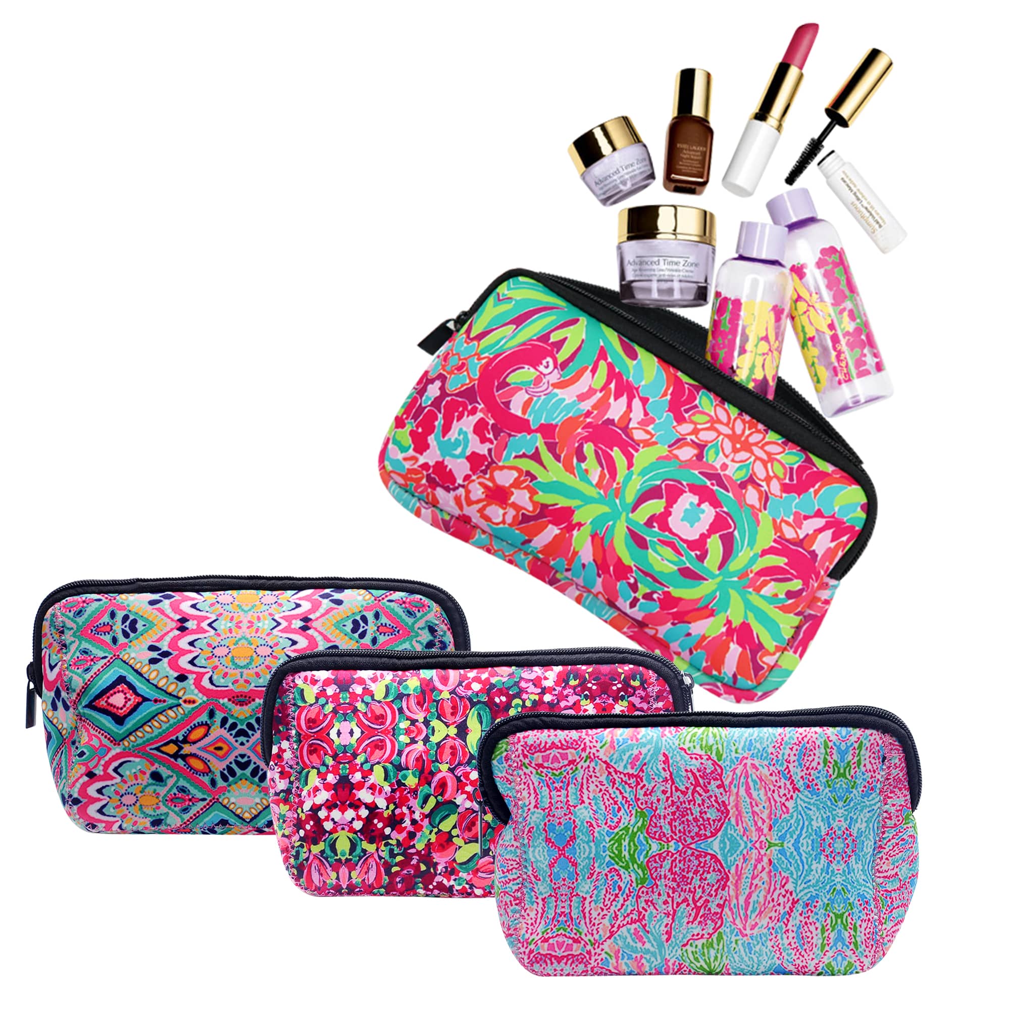 Wholesale Price Custom Makeup Brush Bag Waterproof Travel Cosmetic Bag