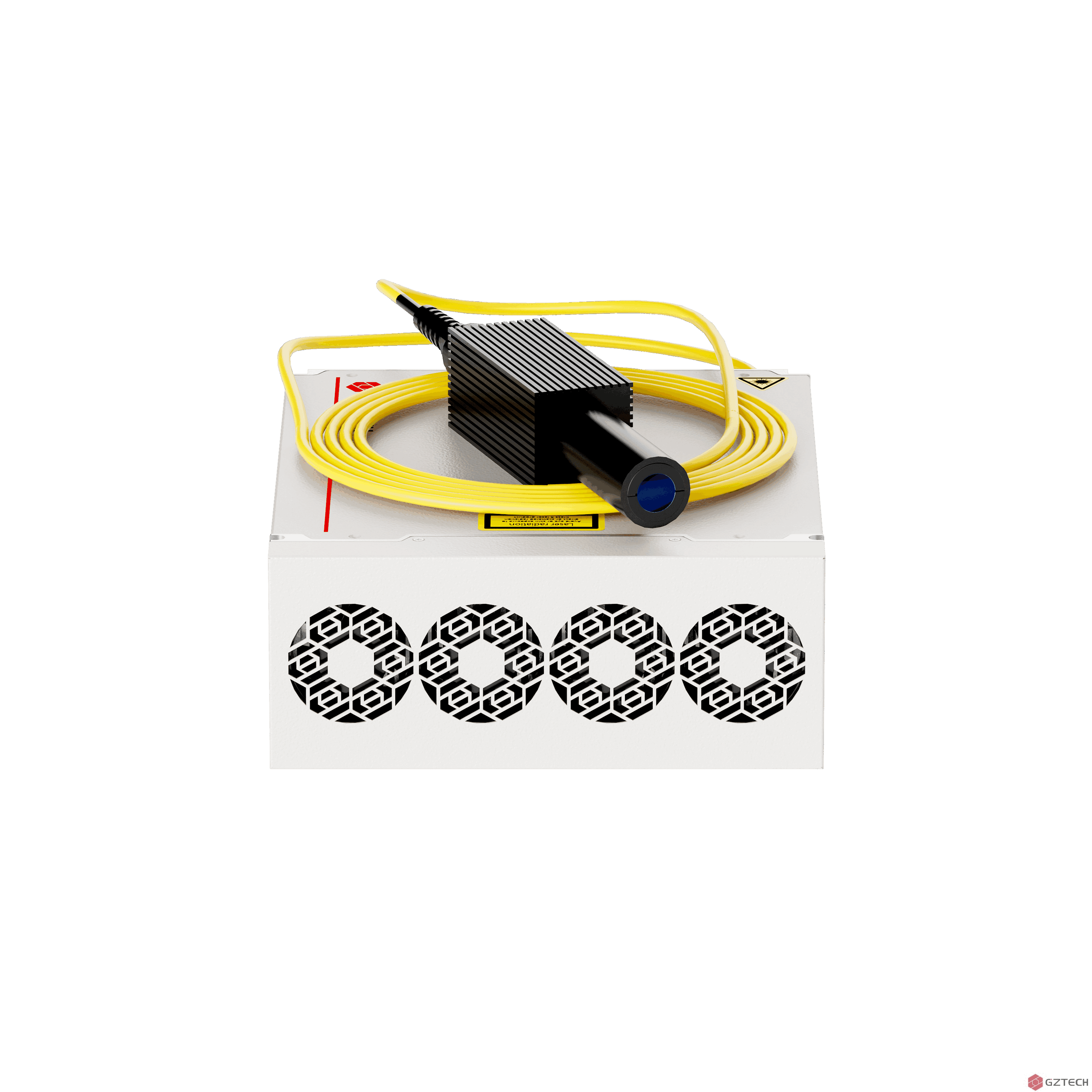 Q-Switched Pulsed 100W Fiber Laser Source Maintenance-free for Laser Marking Machine