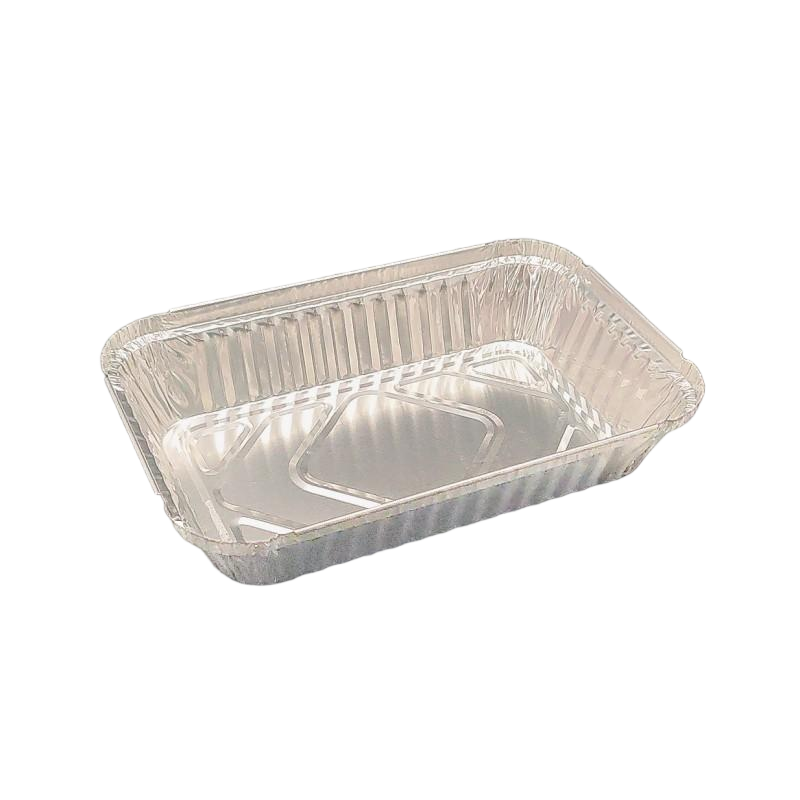 Rectangular Aluminum Foil Baking Pans - Food Grade Loaf Pans for Oven, Grill & Catering - Commercial
