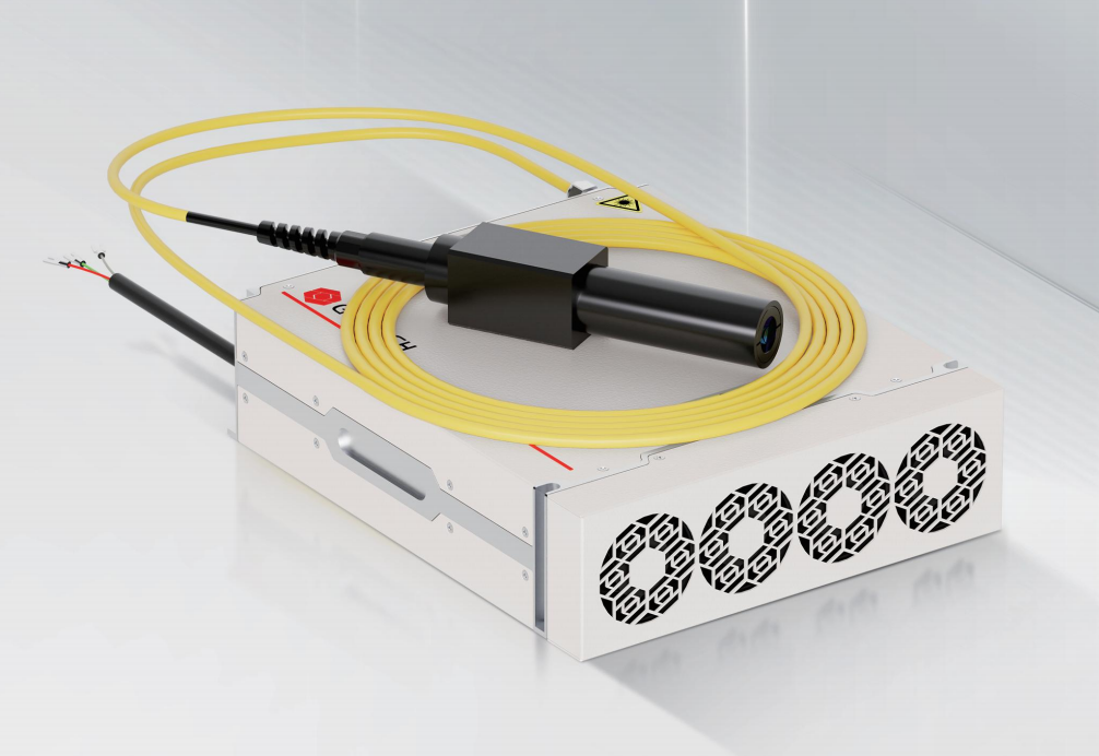 Economical Mopa Pulsed 60W Fiber Laser Source for Metal Surface Color / Black Marking