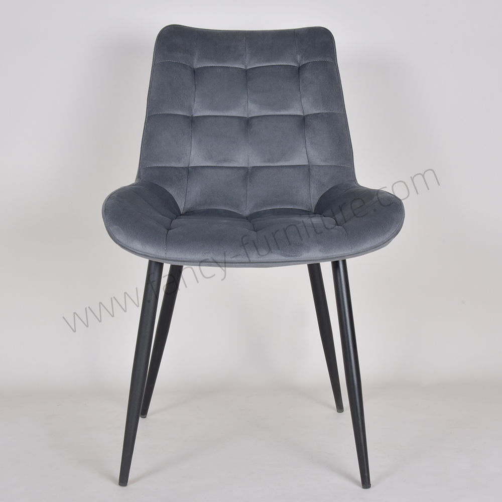 2025 Wholesale Luxury Fabric Modern Living Room Chair Customized Restaurant Upholstered Dining Chair