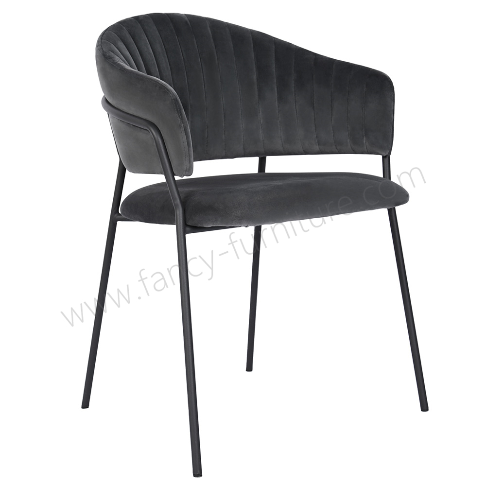 Nordic Modern Minimalist Metal Dining Chairs For Home Restaurants Hotels