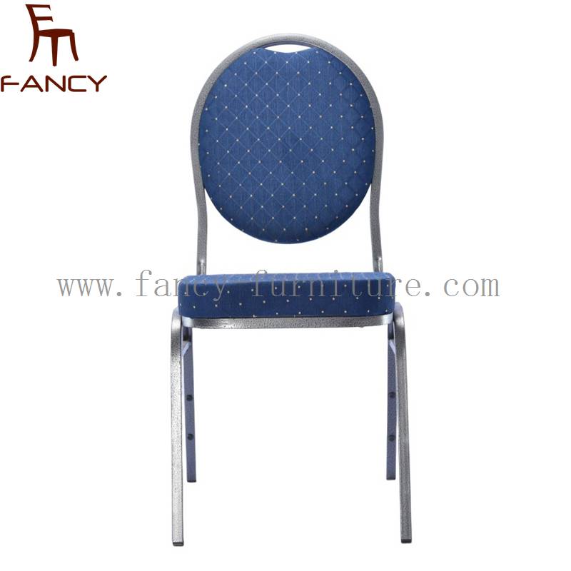 Cheap Stackable Different Colors Fabric or Leather Modern Metal Hotel Chair Banquet Chair