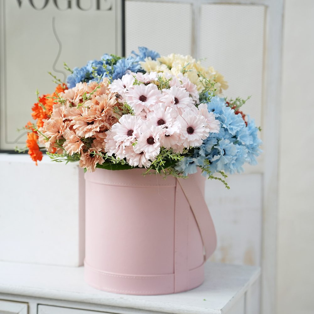 Transworld Handmade Small Chrysanthemum Bunching Decorative Flowers For Home Decorations