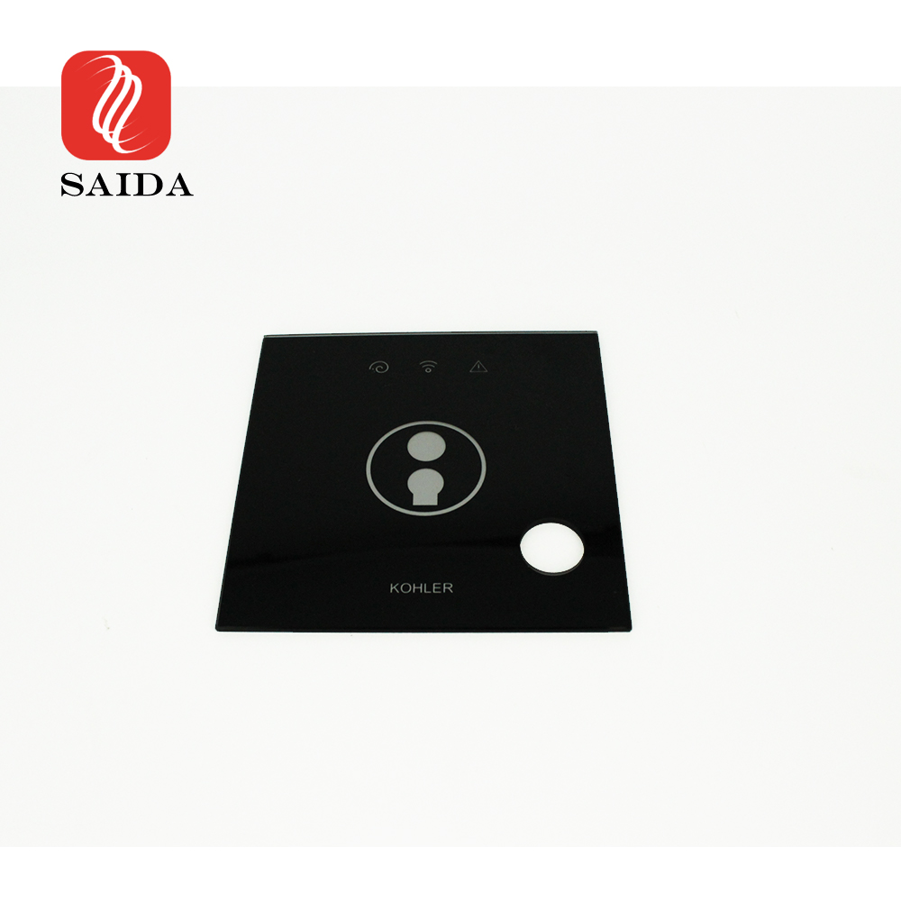 OEM High Temperature 4mm Thickness Tempered Black Ceramic Glass for Induction Cooker