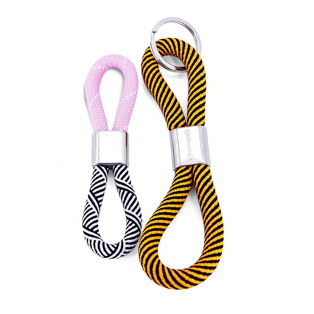 Customized Polyester Strap Chain Rope Keychain Lanyard