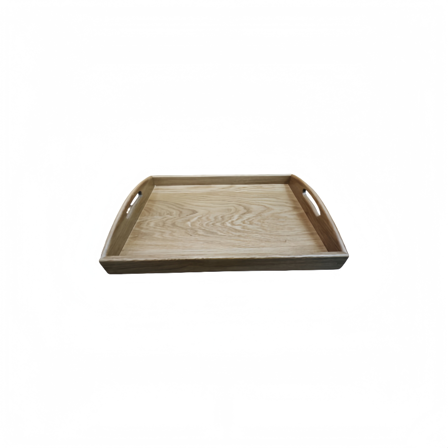 Food Serving Tray with curved handles
