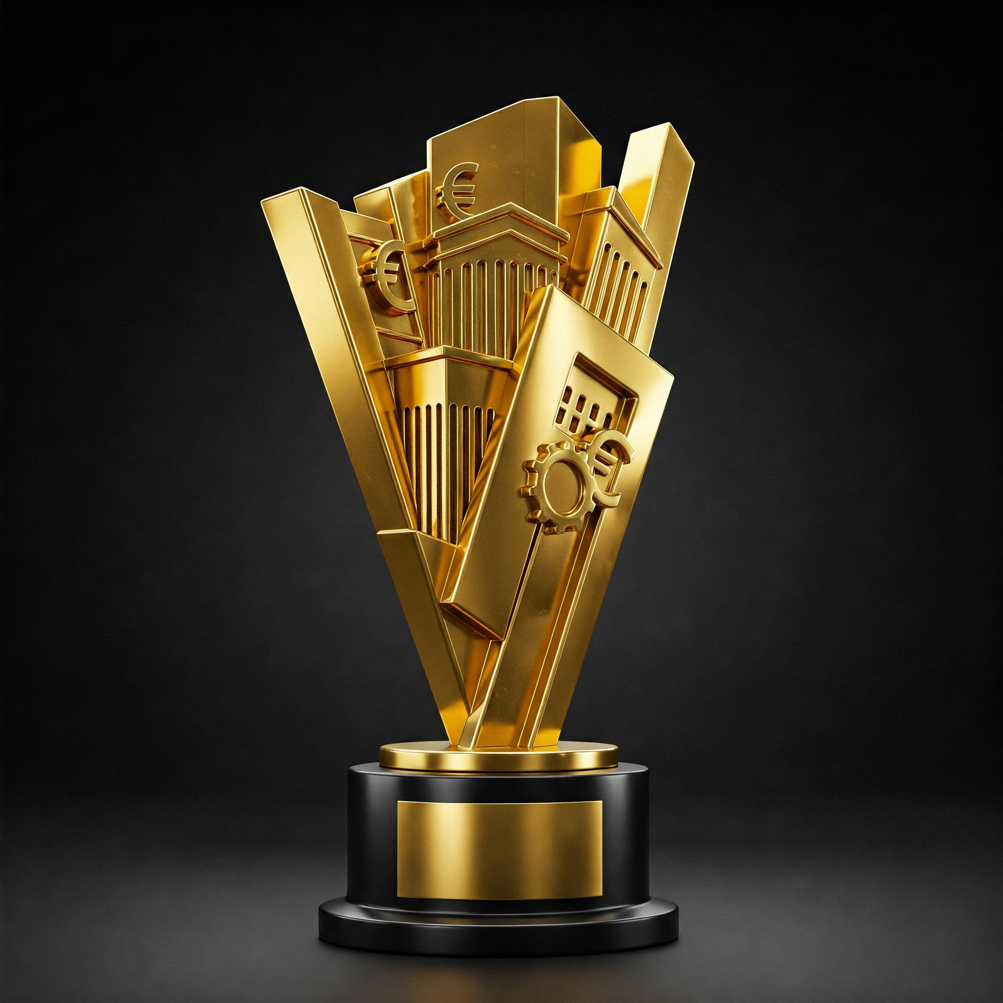 High Quality Custom Designed Business Trophies