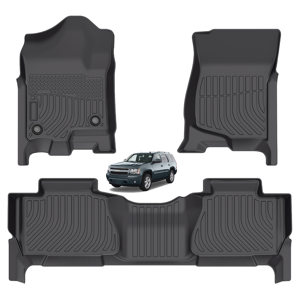 Factory Wholesale Car Trunk Mats 3D Tpe Car Floor Mats for Chevrolet Tahoe & Yukon Bench 2007-2014