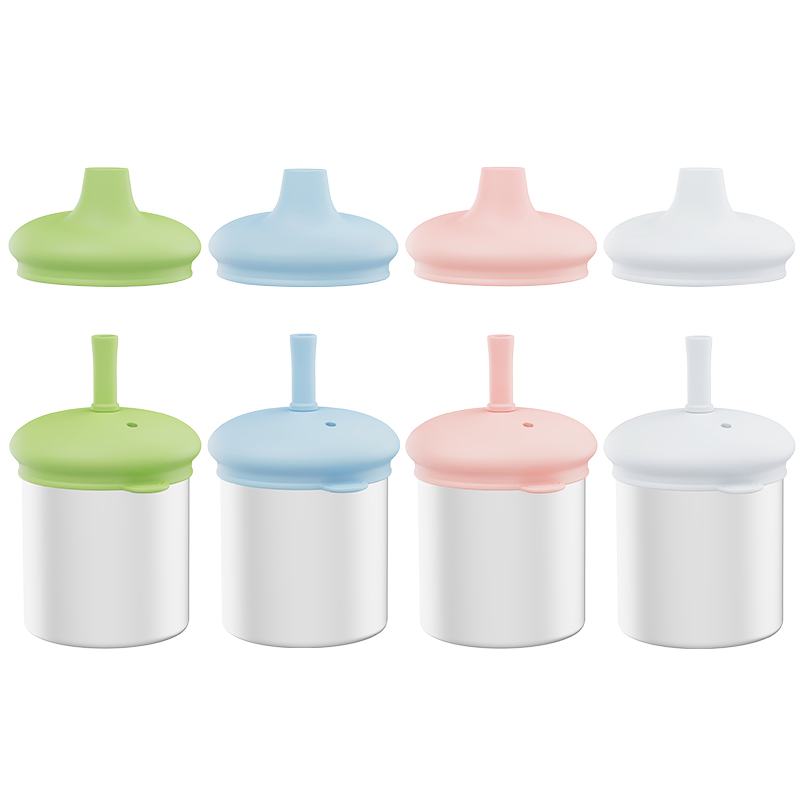Baby Learning Cup Leakproof Durable Anti Fall Double Layer 304 Stainless Steel Water Sippy Cup