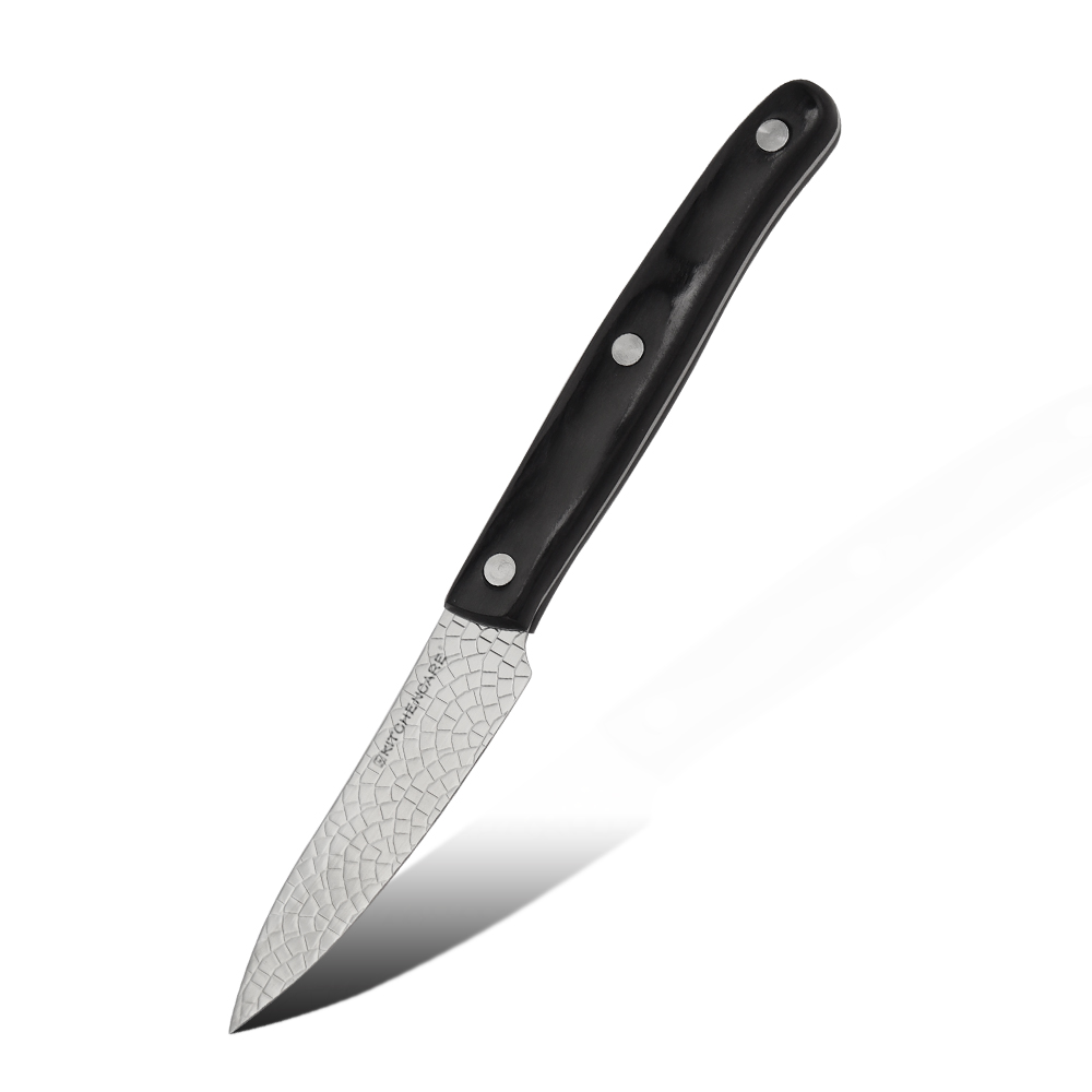 Hip-home stainless steel kitchen knife professional pakka wood 3.5inch paring knife