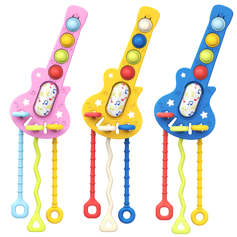 Baby Silicone Pull String Teething Toy Educational Sensory Montessori Toys for Kids