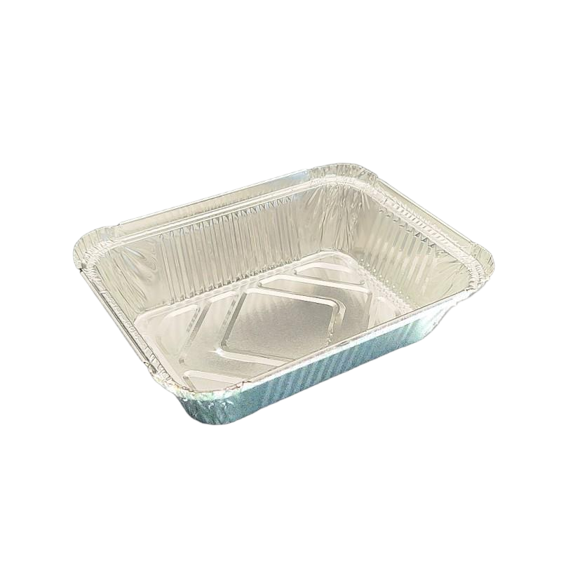 Rectangular Aluminum Foil Baking Pans - Food Grade Loaf Pans for Oven, Grill & Catering - Commercial