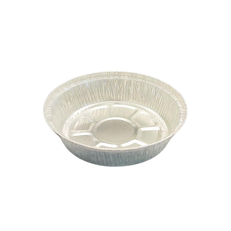 Disposable Round Aluminum Foil Food Containers – Eco-Friendly Baking Trays for Takeaway & Catering