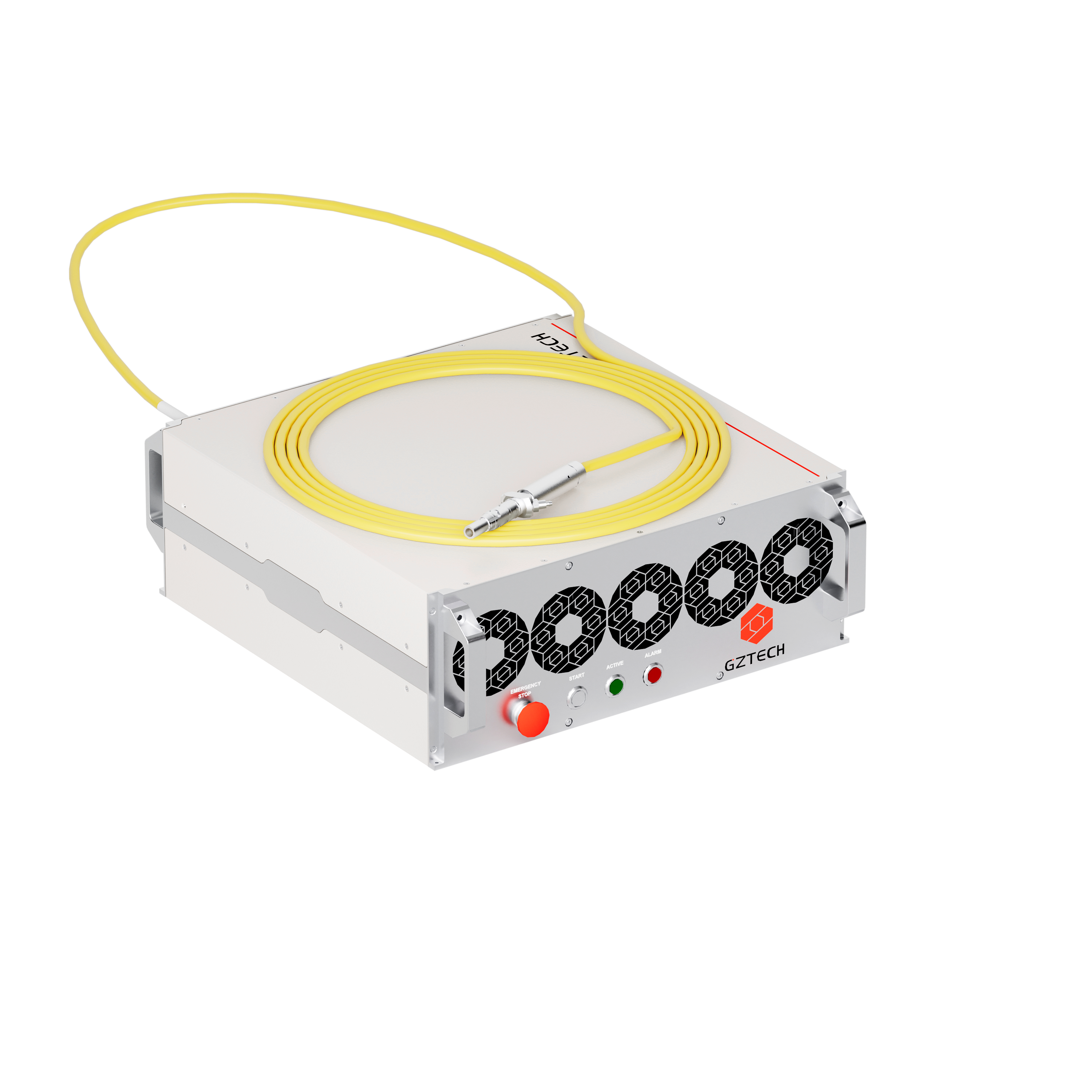 GZTECH QCW 150W Fiber Laser Source for Precision Laser Cutting at Metal/ Porcelain Material