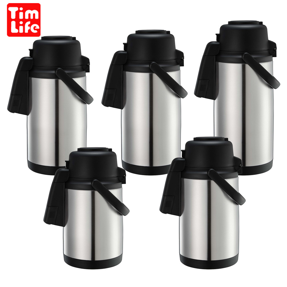 Inox Airpot Thermos Stainless Steel Coffee Carafe Inox Termo Hot Cold Water Termoc Vacuum Flask