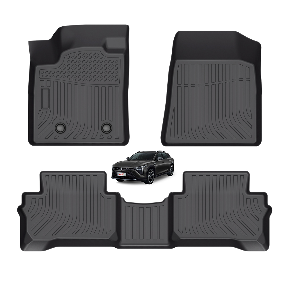 Waterproof Tpe Luxury All Weather Liner 3D Car Floor Mats for Bestune B70S 2022-2025 Carpets