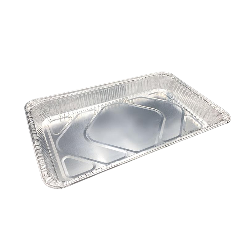 Extra Large Disposable Aluminum Foil Container, Food-Grade Tray for Baking, Cooking, Catering