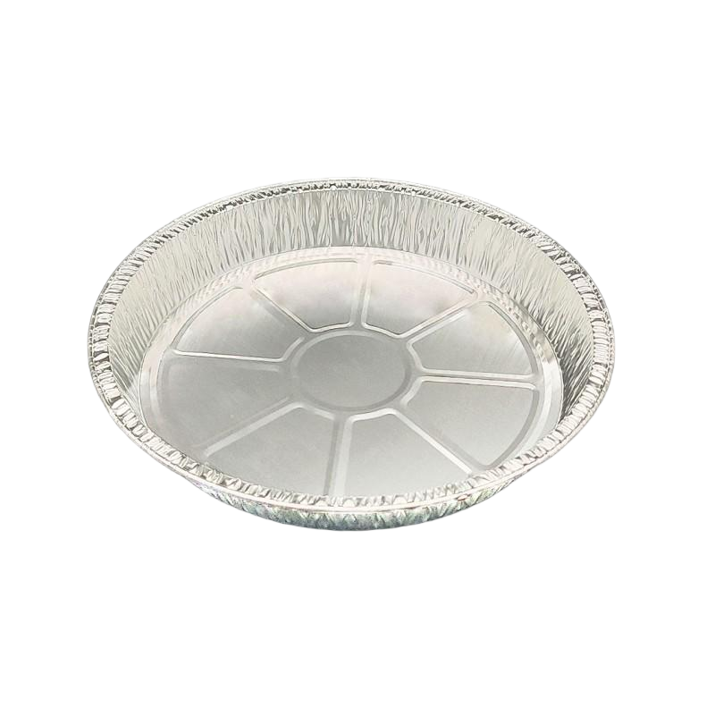 Disposable Round Aluminum Foil Food Containers – Eco-Friendly Baking Trays for Takeaway & Catering