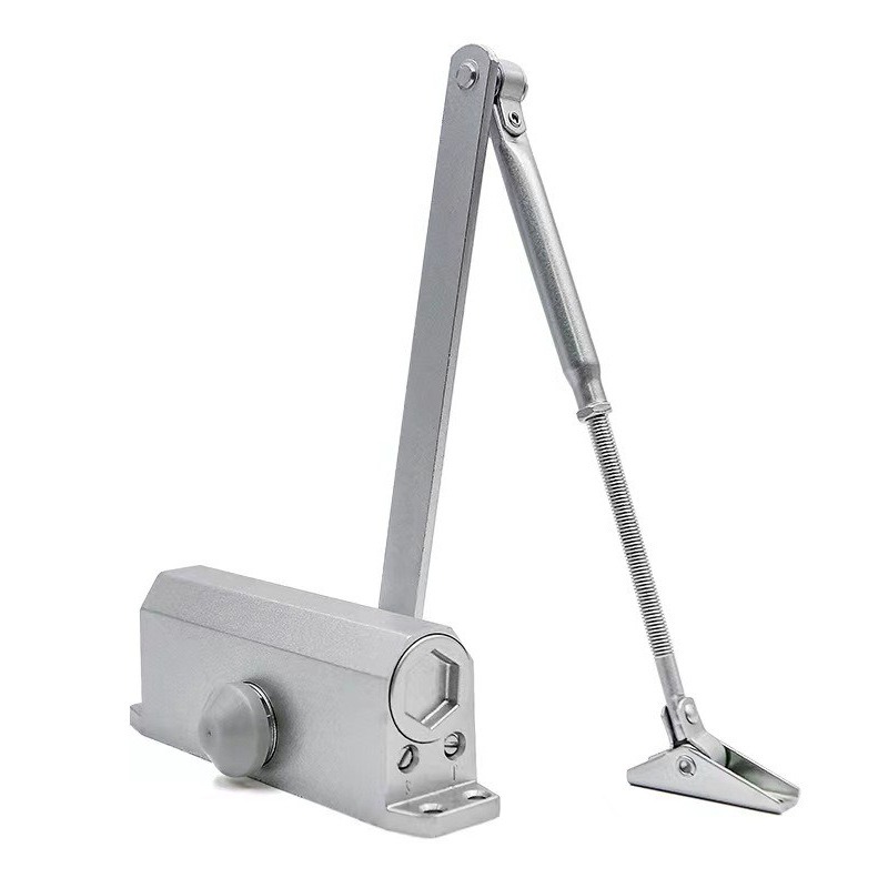 Silent door closer
