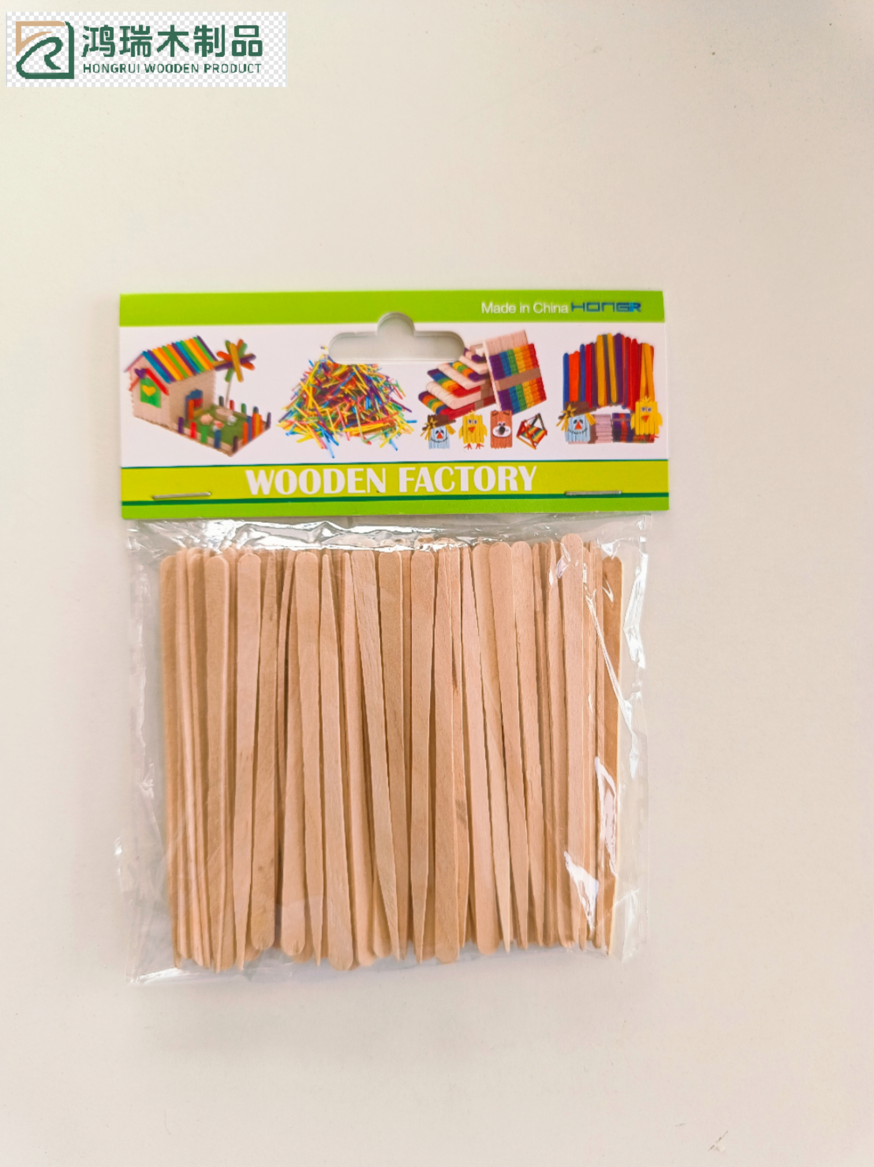 Wooden waxing stick