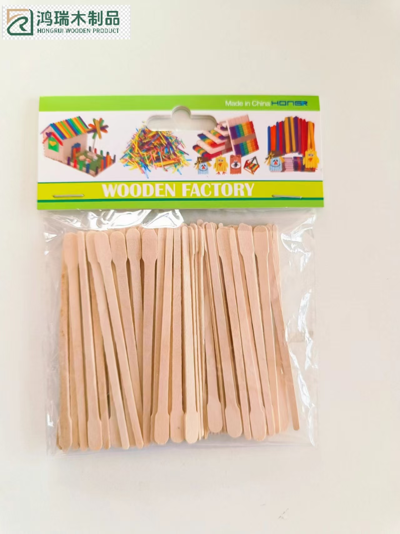 Wooden waxing stick