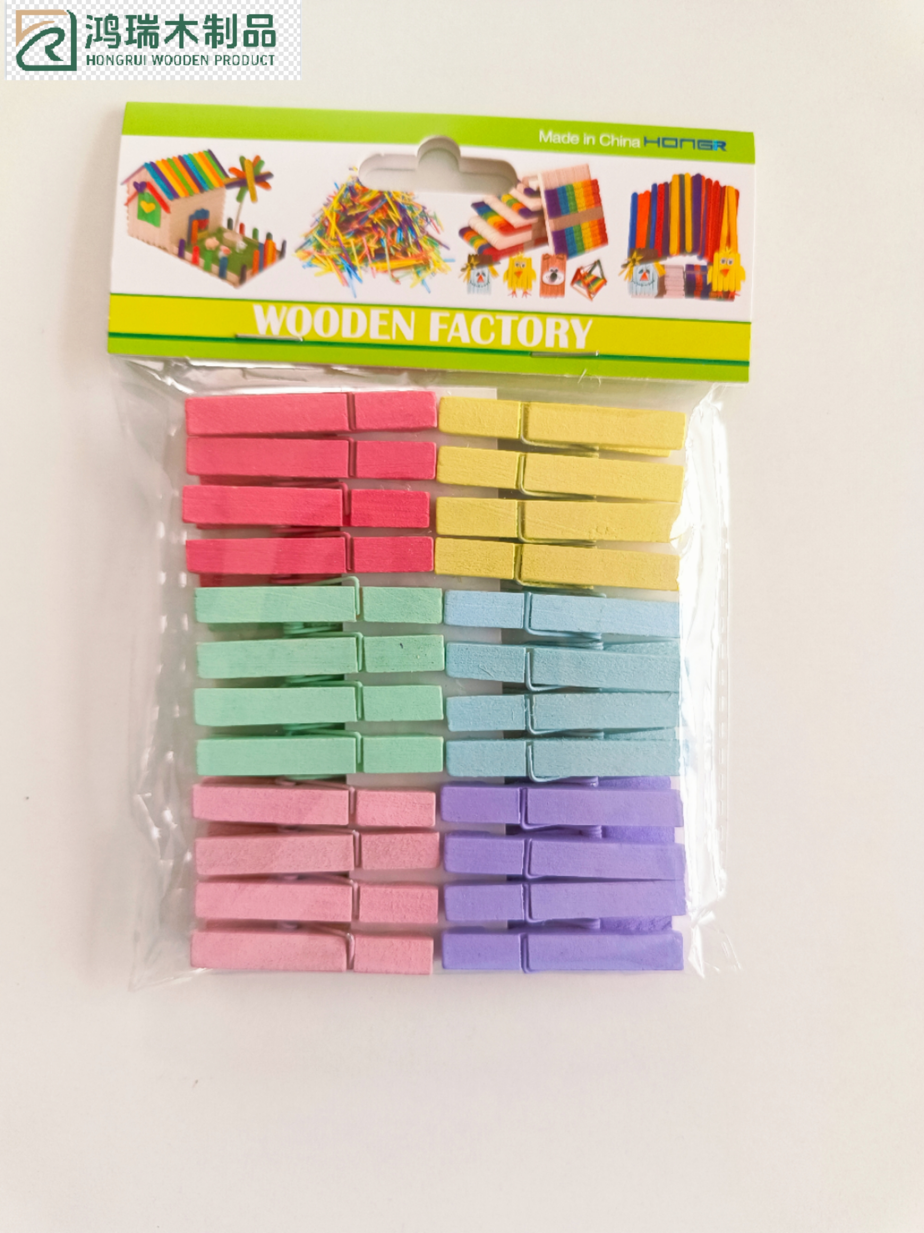 Macaron colors clips