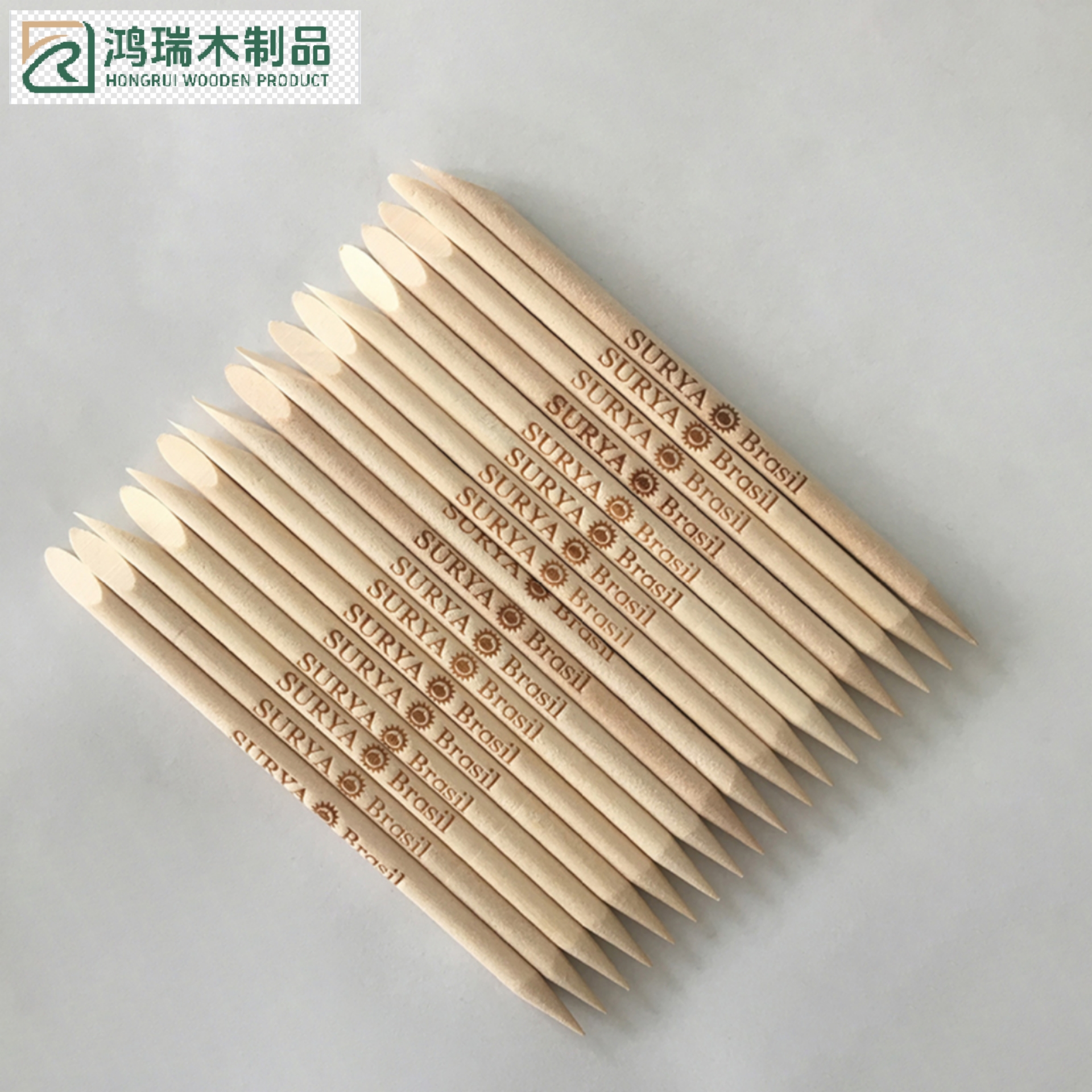 Hot stamped nail sticks