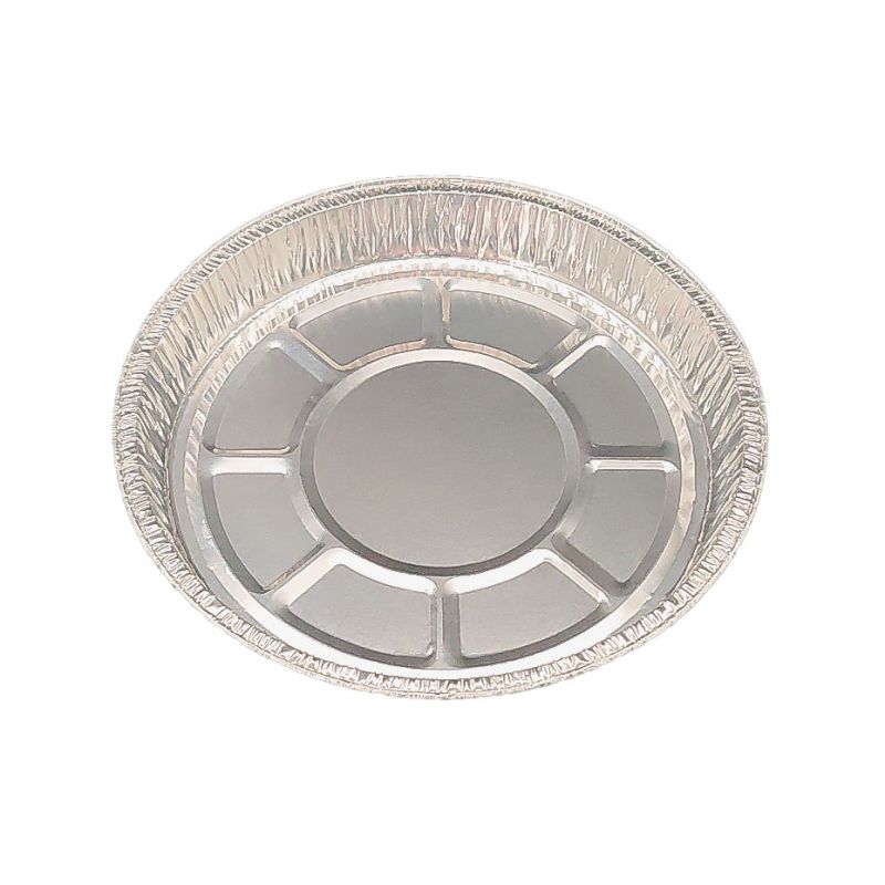 Disposable Round Aluminum Foil Food Containers – Eco-Friendly Baking Trays for Takeaway & Catering