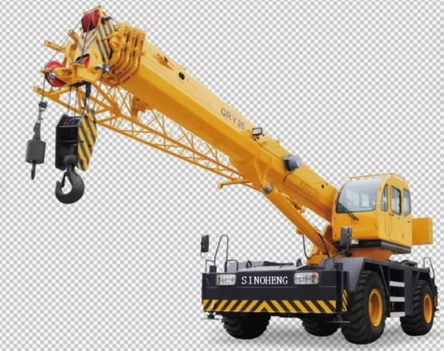 Rough terrain crane