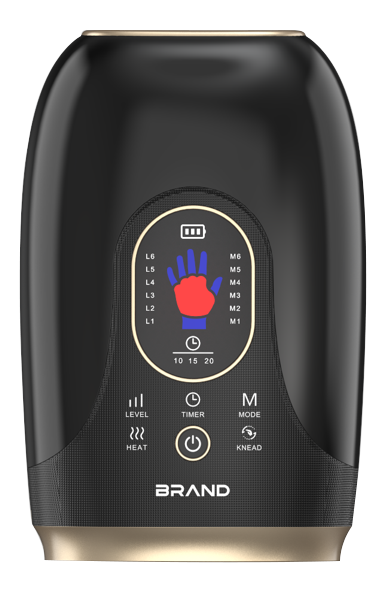Finger Cooling & Heating Cordless Shiatsu Hand-Spa Massage