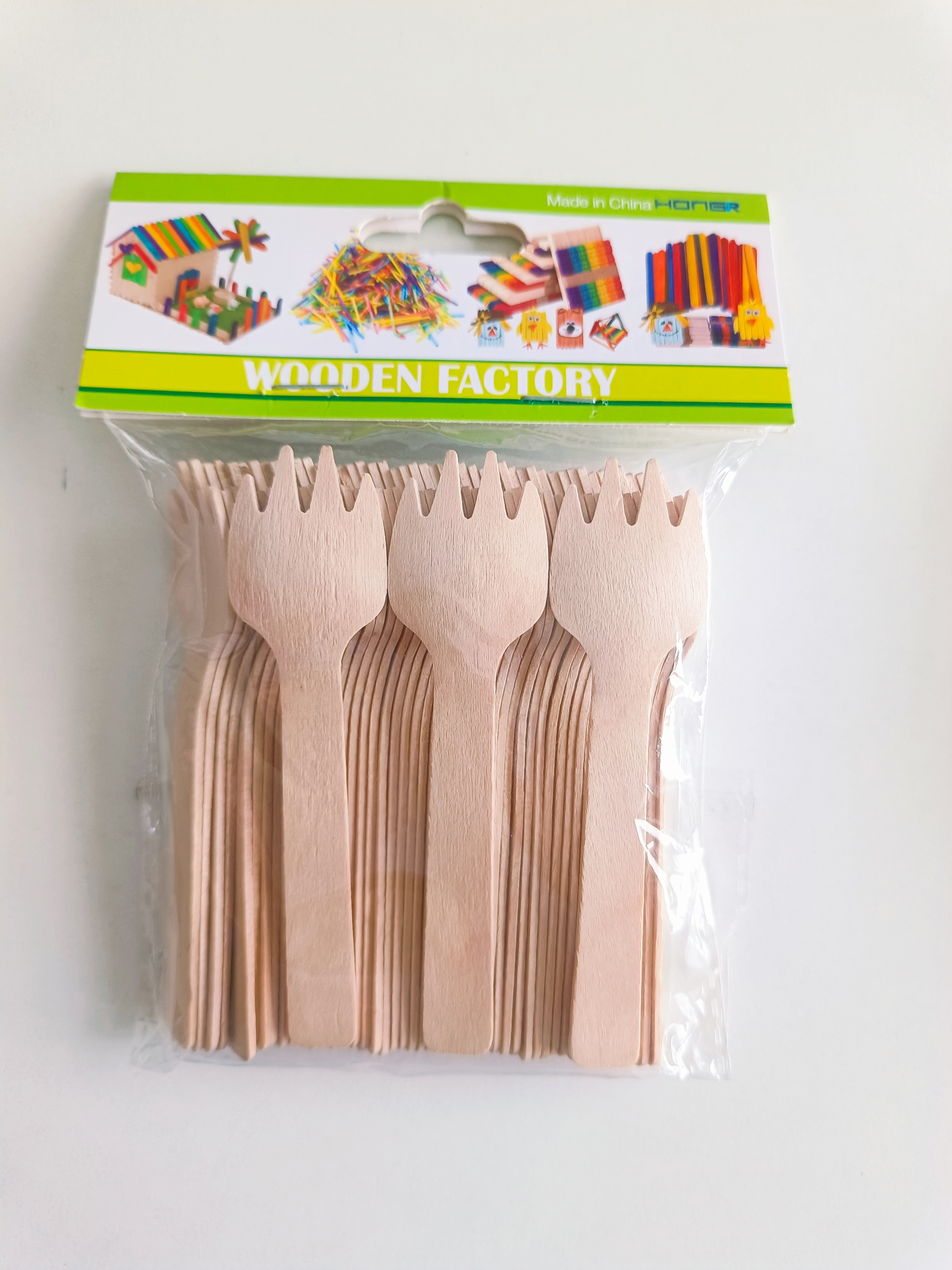 Wooden fork115mm