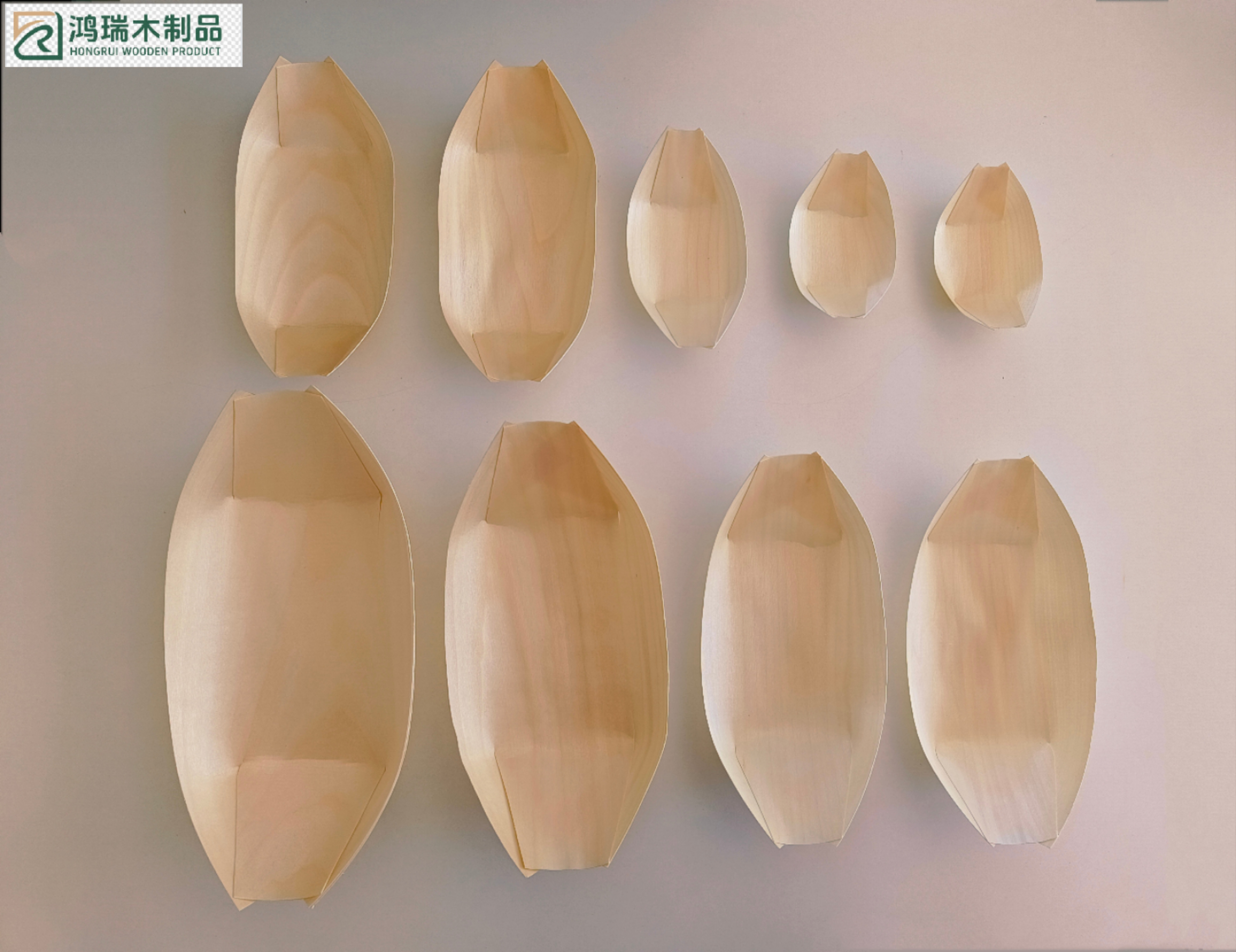 Wooden boat ,wooden tablewares