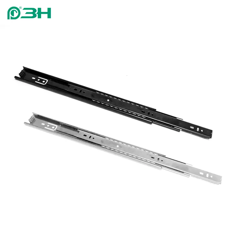 Three Section Steel Ball Drawer Slide