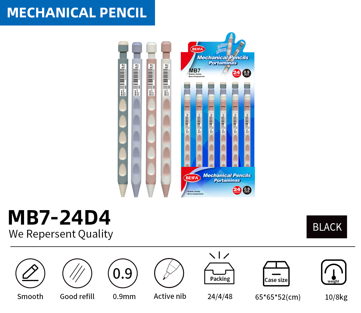 Morandi Mechanical Pencil 0.9MM