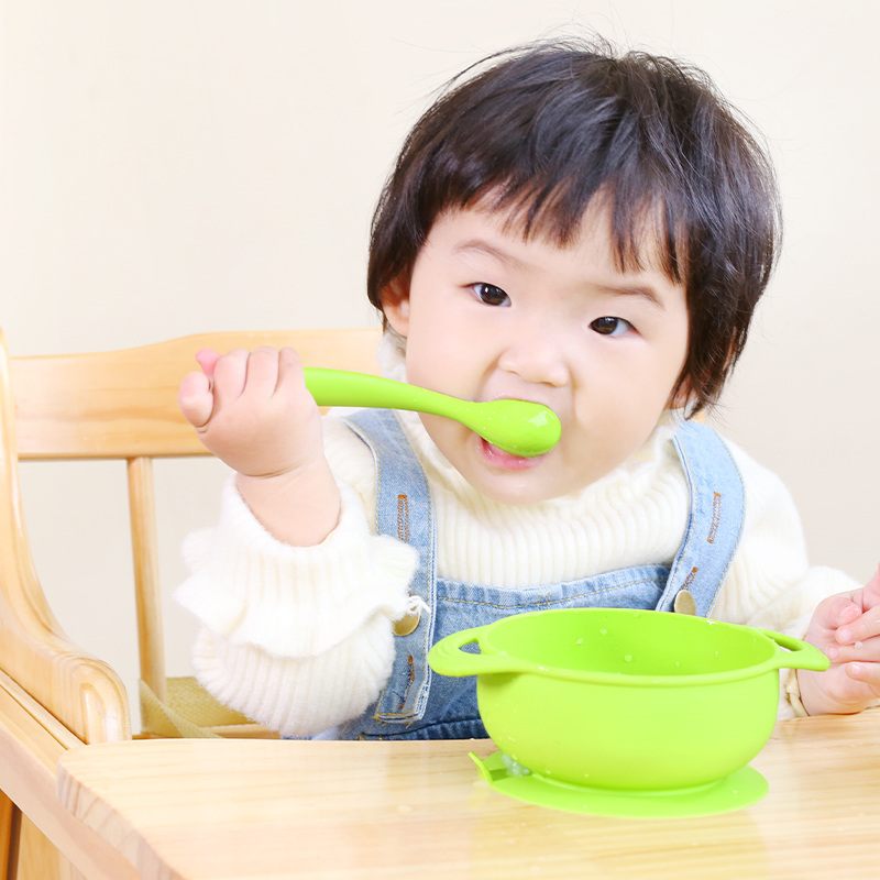 2025 Custom Logo Silicone Suction Baby Bowls