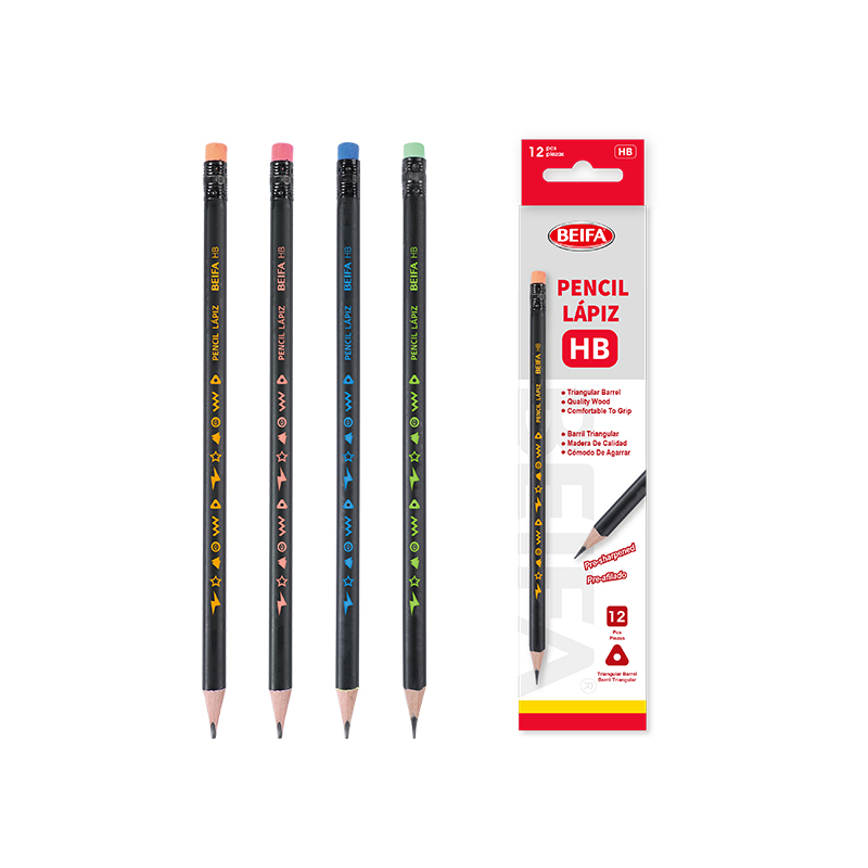 HB Triangle Wooden Pencil