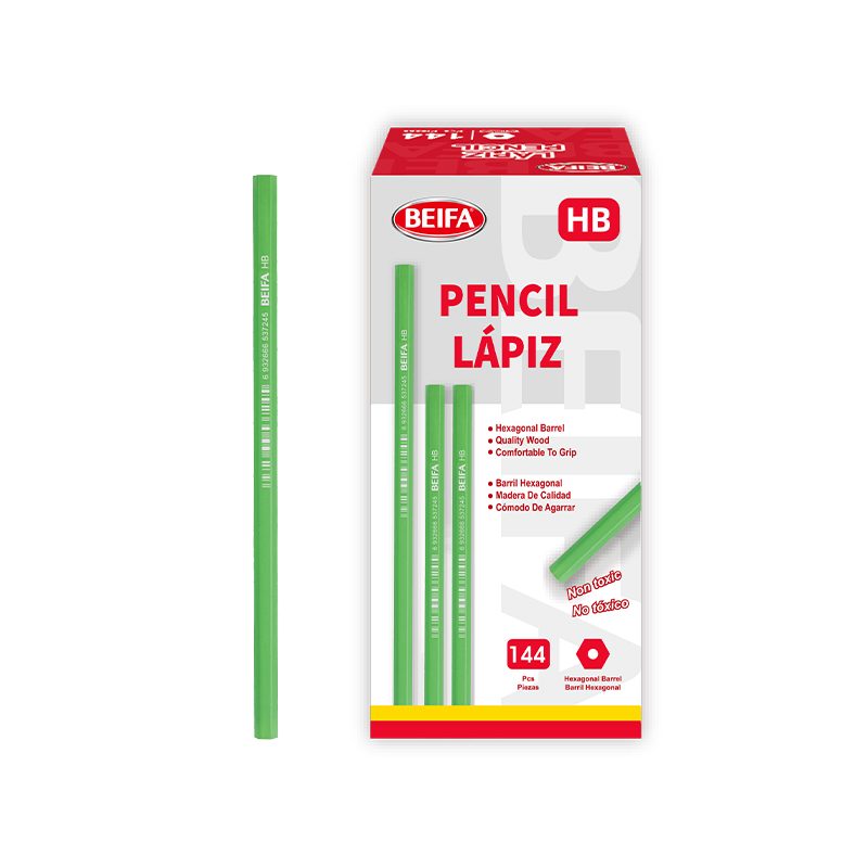 HB Hexagonal Wooden Double-cut Pencil