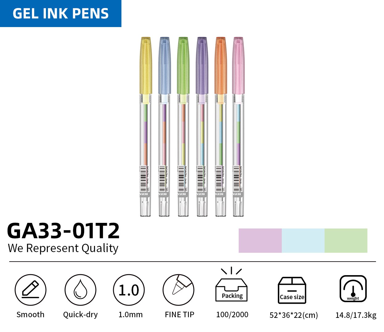 Plug and unplug the gel ink pen