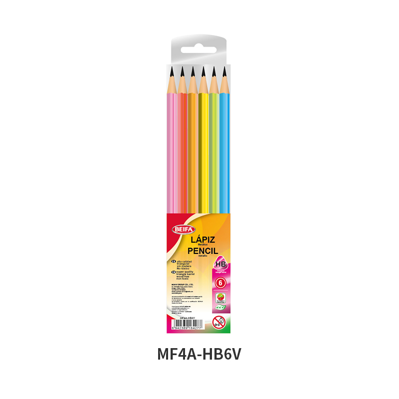 HB Plastic Pencil(with eraser)