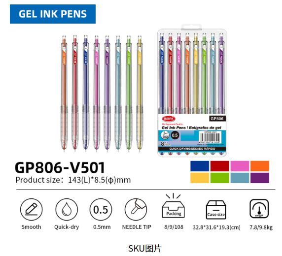 gel ink pen