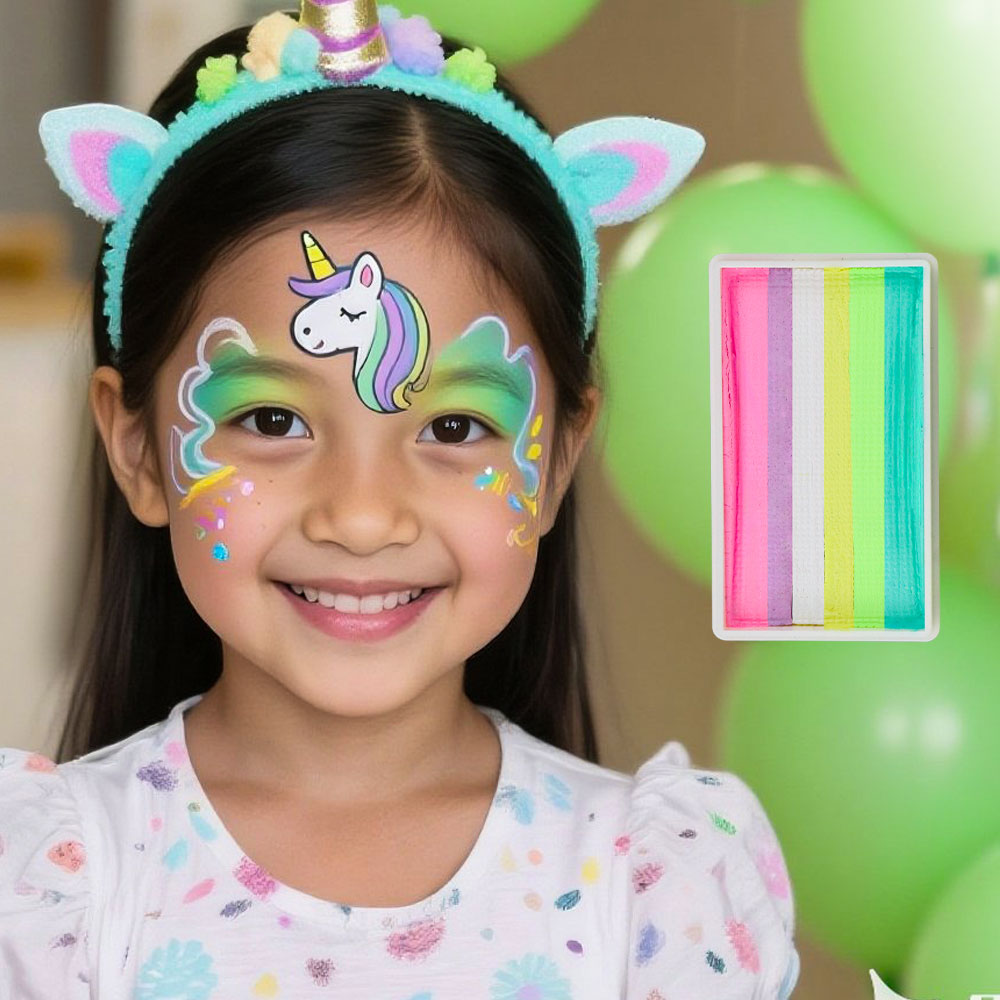 30g Rainbow Split Face Paint