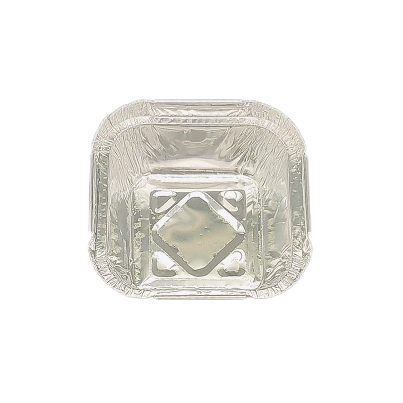 Mini Aluminum Foil Container 110ml Small Disposable Baking Cup for Pudding Cupcake Food Packaging
