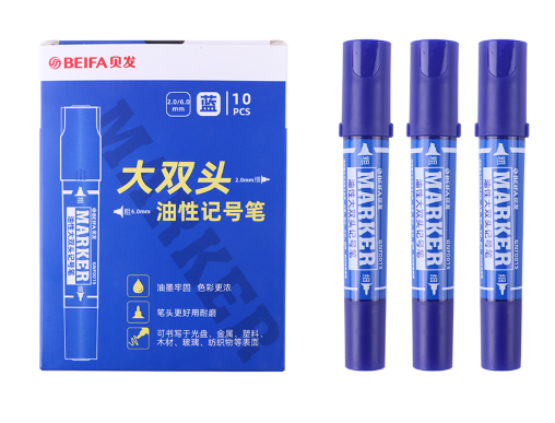 Dual-tip Marker (Blue)